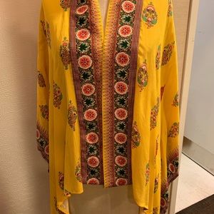 Beautiful yellow Kimono.